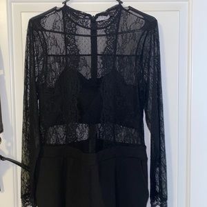 Express Black Jumpsuit